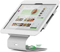 Kiosk POS Tablet Stand Compatible with iPad 10 gen 10.9 inch, 11"(A16), air 4 5 10.9", Pro 11" 1st 2nd 3rd 4th gen., iPad air 11", Retail Stand with 360° Swivel Base, White, BSC101WS