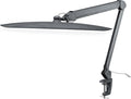 Neatfi XL 2,200 Lumens LED Task Lamp, 24W Super Bright Desk Lamp, 117 Pcs SMD LED, 4 Level Brightness, Dimmable, Task Light for Home, Office, Workbench (Non-CCT, Gray Wood)