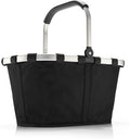reisenthel carrybag black - Sturdy shopping basket with plenty of storage space and practical inner pocket - Elegant and water-repellent design