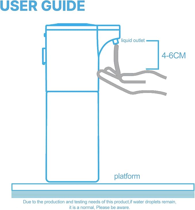 Touchless Alcohol Spray Dispenser, Infrared Induction Sprayer, Automatic Hand Sanitizer, White, 550ml, 8.9x2.9x10.3cm
