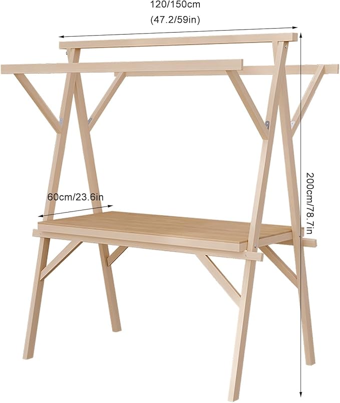 Collapsible Mobile Market Stall Carts Vendor on Wheels, Wood Outdoor Vendor Cart, Easy to Assemble for Parties, Birthdays, Weddings, Bar(Green2,120cm/47.2in)
