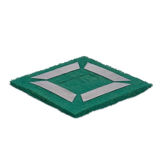 PIG Coir Storm Drain Filter with Magnets | Over The Drain Sediment Filter| for Storm Drains up to 26" W x 26" L | Green | PMB30619
