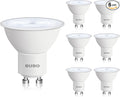 BUBO GU10 LED Bulb 6W Equivalent 50W, 5000K Daylight 650 Lumens, Non-Dimmable GU10 Bulb Replacement for Track Lighting, MR16 LED Bulb for Kitchen, Range Hood, Living Room, Bedroom, 6 Pack