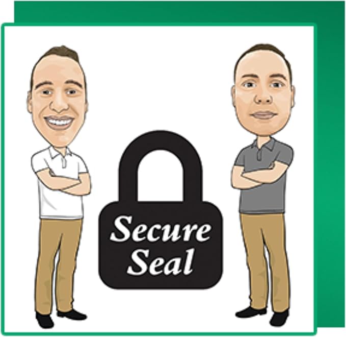 Secure Seal - 9x9x13 Pack of 100 Corrugated Cardboard Packing Shipping Mailing Moving Carton Boxes