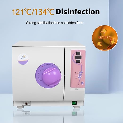 16L/18L/23L Benchtop Type Autoclave Class N Series Portable Lab Autoclave Steam Sterilizer (18L)
