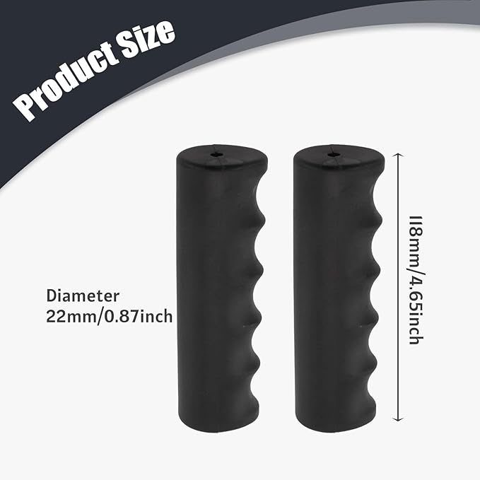 2 Pieces Garden Wheelbarrow Handles Handlebar Grips, Directly Replace, Anti Slip, Weatherproof Handle Wraps for Trolley Carts