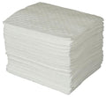 Brady SPC BPO100 15" x 17" Heavy Weight Economical Oil Only Absorbent Pads - 100 ct