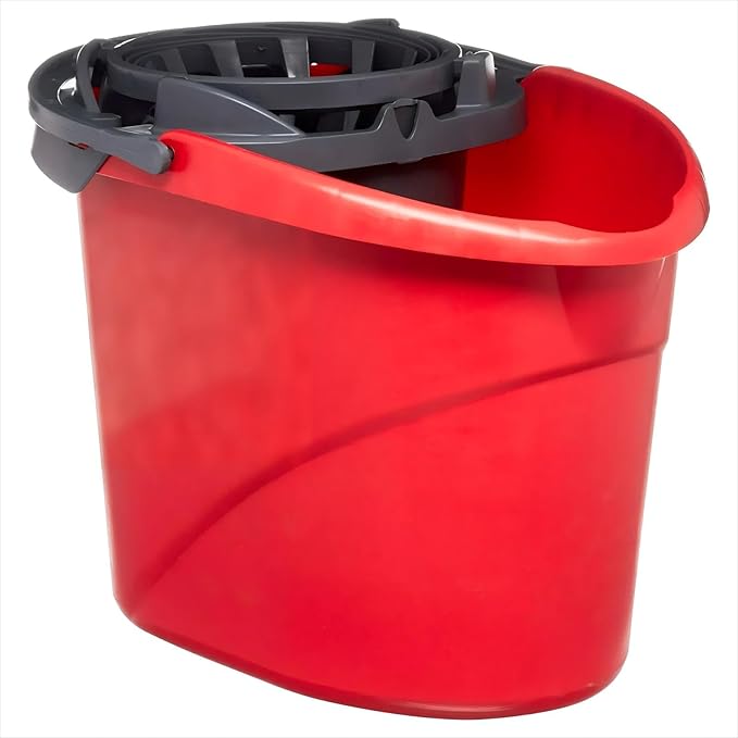 2.5 Gallon Bucket Mop Bucket with Red