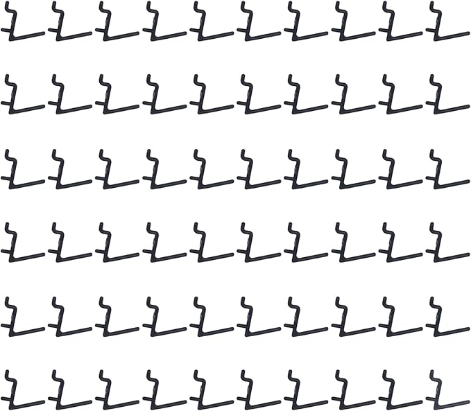 Colorstorm 200 PCS Mixed Styles Pegboard Hooks Assortment Kit Organizing Various Tools for Hanging Storage, Garage Wall Attachments
