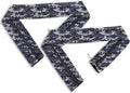 2PCS 48-Inch Trolling Motor Cable Sleeve,Zippered Rigging Sleeve,Made of Neoprene Thick Trolling Motor Sleeve,Great for Cover Wire and Extension Cords (Camouflage Blue)