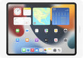 iPort Surface Mount System iPad Wall Mount – Slim & Secure Enclosure for iPad Pro 12.9" (5th Gen) | Built-in PoE Charging | Flush Aluminum Wall Dock for Smart Home & Commercial Use – White