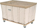 Global Industrial Canvas Basket Bulk Truck, 16 Bushel, 40" L x 28-1/4"W x 30-1/2"H