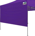Eurmax USA 10ft Instant Canopy SunWall Canopy Tent Sidewall for Pop Up Canopy Tent,1 Pack Removable Sidewall Only(Purple)