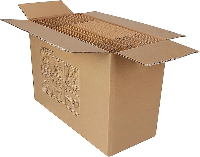 MEBRUDY 11x8x2 Inches Shipping Boxes Pack of 25, Small Corrugated Cardboard Box for Mailing Packing Literature Mailer