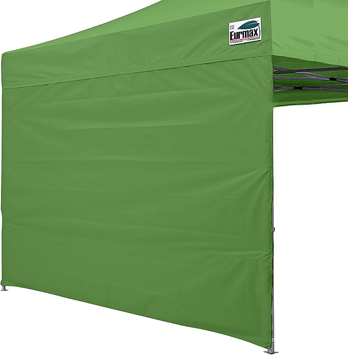 Eurmax USA Instant Canopy SunWall Tent Sidewalls for 10x10 Pop Up Canopy Tent,1 Pack Sidewall Only (Grass Green)