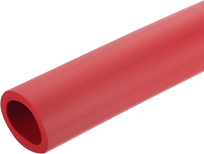 uxcell Foam Tubing for Handle Grip Support,25mm(1") ID 35mm(1 3/8") OD 0.3 Meter/1ft Length Red