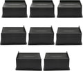 Bed Risers 3 Inch Heavy Duty, Oversized Furnitures Risers 3 inch Support 6000 lbs, Bed Table Rising Blocks, Fits for Couch, Sofa, Chair, Furniture Lifts (6 Inch Black 8 Pack)