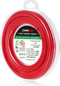 Chanzon 2:1 Ratio 5/32" (4mm) Heat Shrink Tubing 8Ft Roll (2.5M Total Length) Red Polyolefin Sleeving Wrap Shrinking 2 to 1 1pcs
