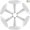 Jolux 6-Pack 5/6" Retrofit LED Recessed Lighting,12W=60W,3000K WarmWhite,800LM,Dimmable Can Lights,ETL,Damp Rated,Simple Installation Adjustable Retrofit Downlight,Bevel Trim,E26 Base