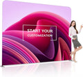 Customize Trade Show Display Holder Tension Fabric for Backdrop Frame and Banner - Double-Sided Printing 20×7.5 FT