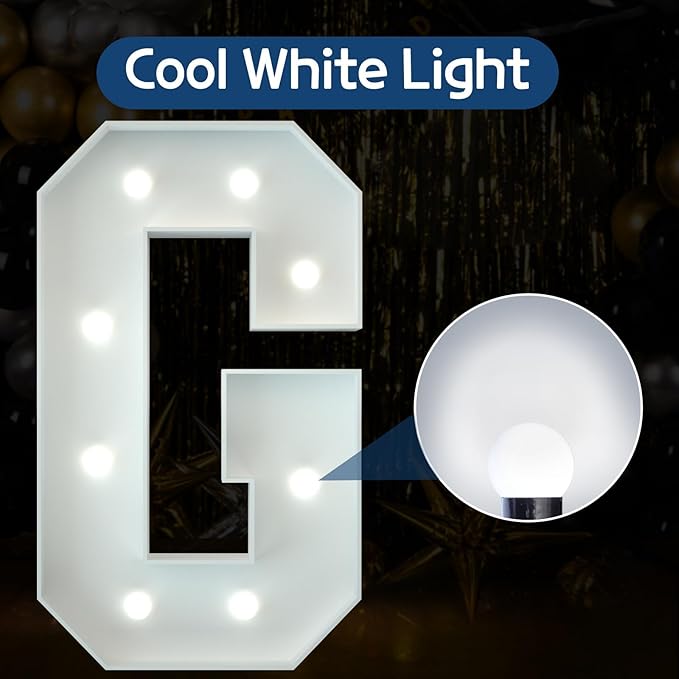 Marquee Letters 3 Feet Tall Large Light Up Letters Decorations Wedding Engagement Grad White Party Decorations Marry Me Sign Big Cardboard Backdrop G