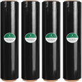 Black Stretch Film/Wrapping Paper Thickness, 18 Inch 1500 Feet Plastic wrap roll,Industrial Strength, Heavy Duty Shrink Wrap idea for Moving, Shipping, and Pallet Packing
