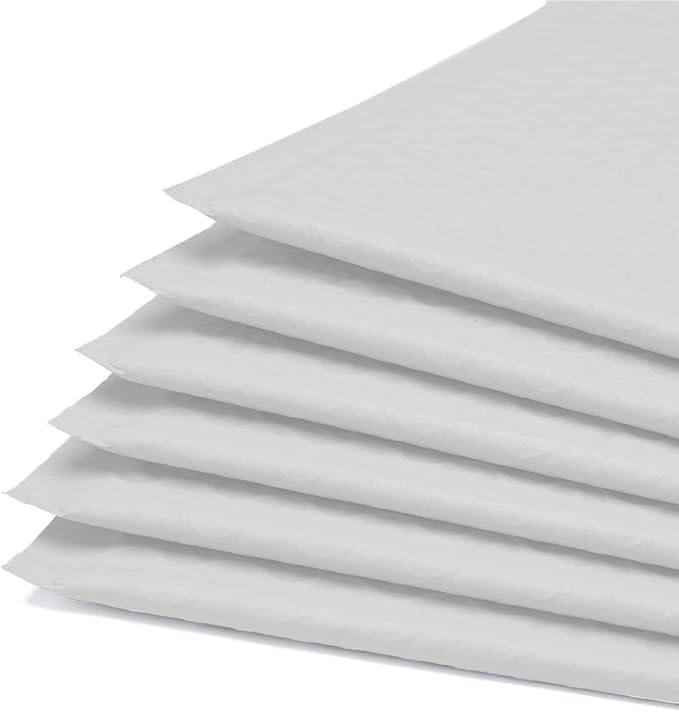 8.5x14.5 inches Poly Bubble Mailer Self Seal Bubble Shipping Envelopes 2.5 Mil 100 Pack