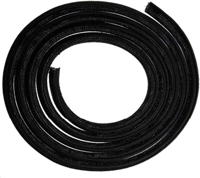 10ft-1/2 Braided Cable Management Sleeve Wire Protector, Suitable for TV/Computer/Home Theater/Machine Equipment Cable Management. (Black, 1/2"-10ft)