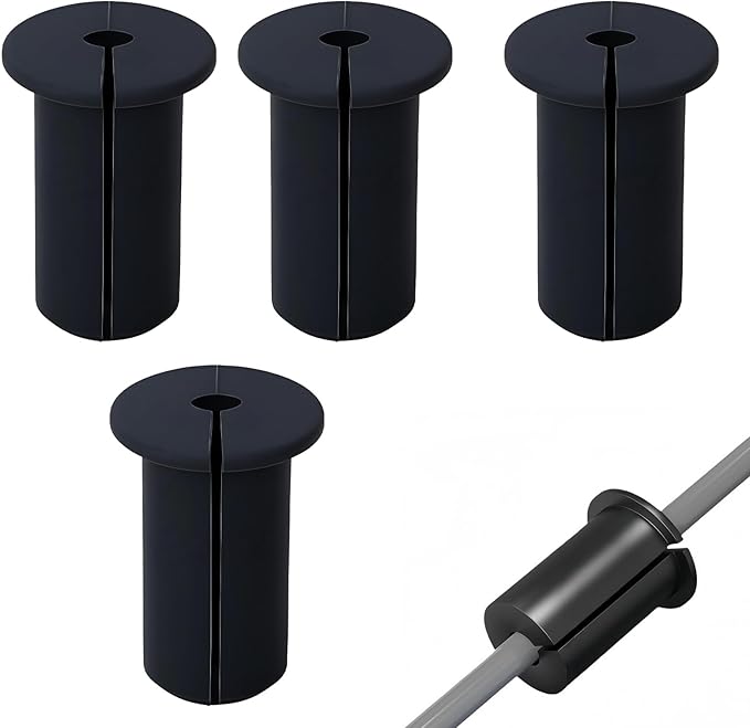 Cable Grommets for Starlink, 3/4 inch Wall Pass-Through, Silicone Grommets for Cables, Dust Waterproof Prevent Cable Damage for starlink dishy ethernet Cables (4 Pack)