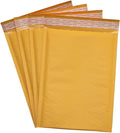 Secure Seal #00 5x10 Kraft Bubble Mailers Padded Shipping Envelopes (Pack of 250)
