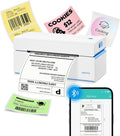 ORGSTA Bluetooth Thermal Shipping Label Printer 4x6, Wireless & USB Label Printer for Small Business, Compatible with Android, iPhone, Windows, USPS, Amazon, Etsy, Shopify - T001-Plus