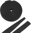 MECCANIXITY Braided Cable Sleeves Heat Shrinkable Fabric Sleeving, 5/16" 10ft Black 2:1 Ratio Heat Shrinkable Cord Protector for Harness Cable, Network Cable Protection, Cable Management