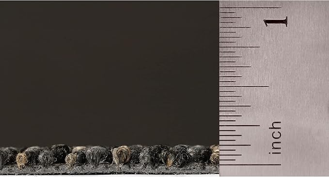 Mohawk Basics 24" x 24" Berber (Loop pile), 0.09" Pile Height, Carpet Tile, PET Fiber, Grey Color, (24 Tiles), (96 sqft/carton)