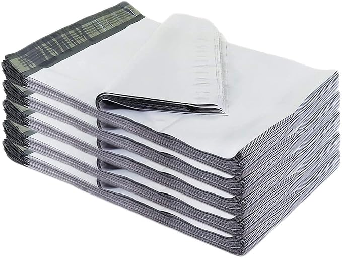 iMBAPrice Poly Mailers 6x9 Inch #1, 500-Pack – Small White Self-Seal Shipping Envelopes, Waterproof Mailing Bags for Small Jewelry, Cosmetics & Business Packing