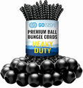 GOEASY0312 Ball Bungee Cords 6 Inch - 50 PCS Bungee Balls with Elastic String for Canopy, Tarp, Straps, Tent, Poles & Wires, for Outdoor & Indoor Activities | GOEASY0312