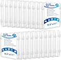 Handepo 20 Pack Acrylic Window Sign Holder 8. 5 x 11 Inch with 4 Suction Cups Clear Acrylic Frames for Glass Door Window Wall Mount Sign Holder for Home Office Mall Promotion Restaurant Menus