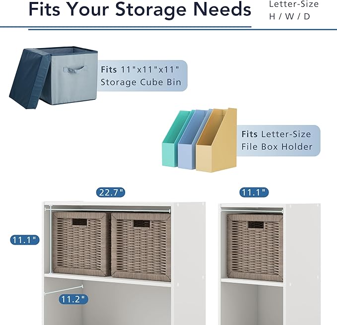 Homes: Inside + Out Apexa 2-Drawer Wooden Stackable Storage Drawers, Small Food Pantry Cabinet, Cajonera De Madera, Underbed Drawer Dorm Teen Room Decor & Bedroom, Home Office, Kitchen, Light Blue