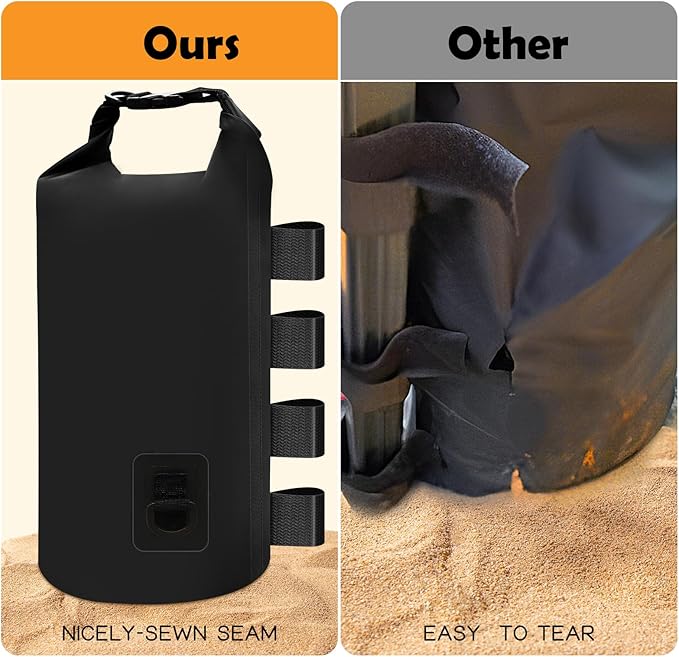 Canopy Weights Sand Bags,440 LBS Sand Bags Canopy Tent Weights Set of 8 for Canopy Legs,Heavy Duty Weights Bags for Pop Up Tent Gazebo Legs(Without Sand)