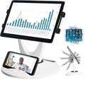 Large Tablet POS Stand, Rotating Commercial Tablet Stand, Swivel Base for Retail Kiosk Register Office Showcase Cashier and Business