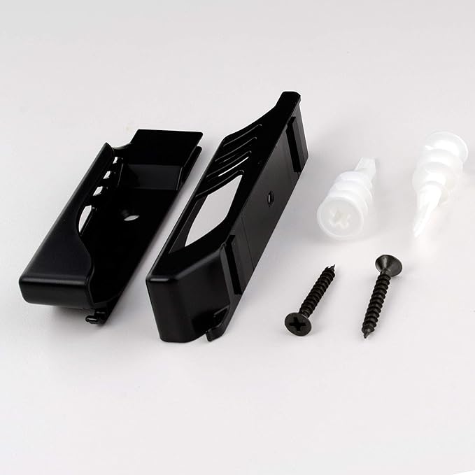 Dockem Koala Tablet Wall Mount - Screw-in Version: Universal Dock for iPads, iPad Air/Mini/Pro, Samsung Galaxy Tab/Notes, Android Tablets and More [Black Brackets]