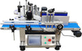 TECHTONGDA Automatic Round Bottle Labeling Machine with Conveyor Bottle Diameter 1.5-3.9inch