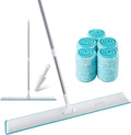 JOYMOOP 36 Inch Commercial Dust Mop for Hardwood Floors, Heavy Duty Industrial Wet Dry Mops with Telescopic Handle, Includes 5 Microfiber Mop Pads