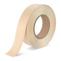 BEVTEE Birch Edge Banding, 1.5 Inch x 50 ft Wood Veneer Roll Pre-glued, Flexible Birch Iron-on Veneer Edge Band for Plywood & Furniture Edging, Natural Wood Color for DIY & Professional Projects