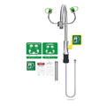 TRADESAFE Faucet Mount Eye Wash Station OSHA Approved - Emergency Eye Wash Station, Eyewash Station with Faucet, Eye Wash Station for Sink Faucet, Eye Wash Sign Included, ANSI Compliant
