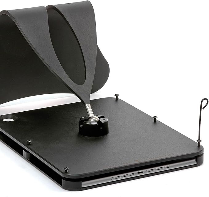 Thought Out EnCloz Steel Stand Anti-Theft Security Enclosure - Black - Made in USA - Compatible with Apple iPad Air 13 (M3), (M2)