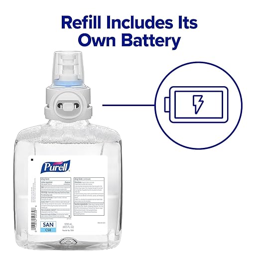 PURELL CS8 Dispenser Floor Stand with CS8 Automatic Dispenser, Graphite (Pack of 1) - 7418-DS
