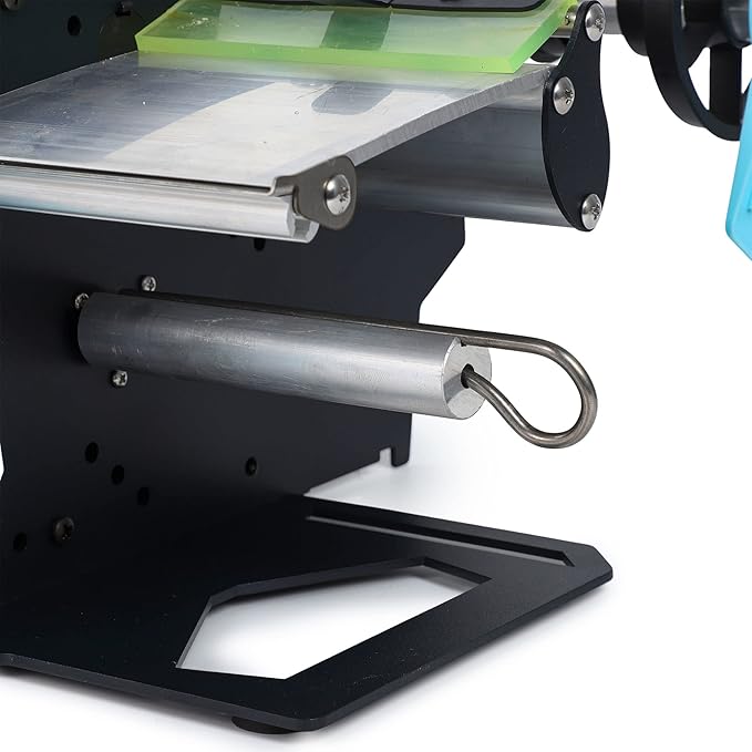 U.S. Solid Automatic Label Dispenser for Rolls and Fanfold Labels - Translucent and Opaque - Adjustable Speed - Core Sizes 1", 1.5", 3" - Width 0.2-4.7 in - Length 0.2 in-∞