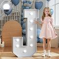 Marquee Letters 3 Feet Tall Large Light Up Letters Decorations Wedding Engagement Proposal White Party Decorations Marry Me Sign Big Cardboard Backdrop J
