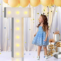 Imprsv Light Up Mosaic Letters, 3ft Party Decor - Birthday, Wedding, Party - Engagements - T