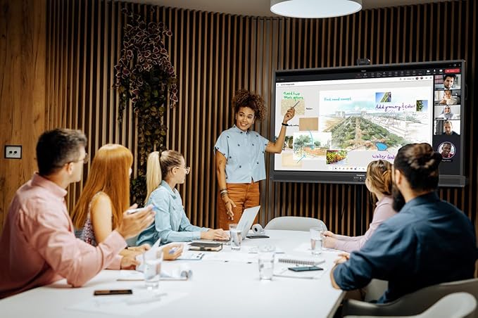 Promethean ActivPanel 10 65" High Specification Digital Whiteboard for Office or Classroom, 4K UHD, OS Flexible Device, Panel, 3 Year Onsite Support